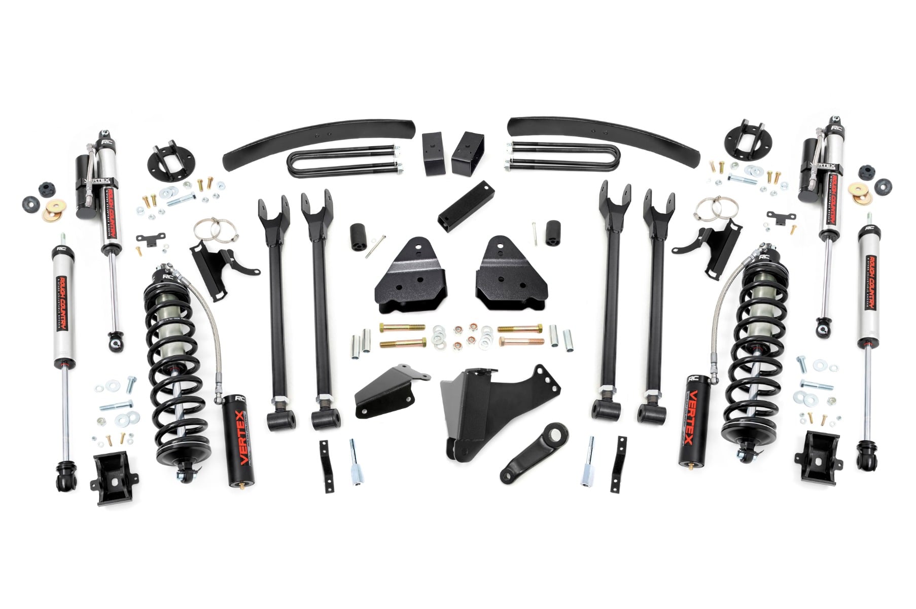 6 Inch Lift Kit | Diesel | 4 Link | C/O Vertex | Ford F-250/F-350 Super Duty (05-07) by Rough Country