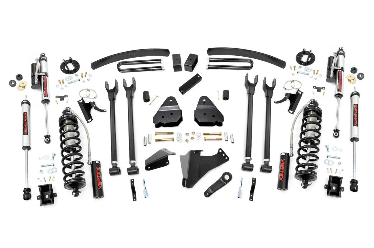 6 Inch Lift Kit | Diesel | 4 Link | C/O Vertex | Ford F-250/F-350 Super Duty (05-07) by Rough Country
