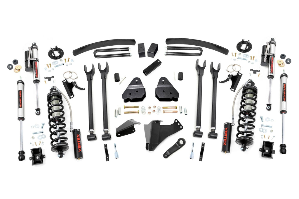 6 Inch Lift Kit | Diesel | 4 Link | OVLDS | C/O Vertex | Ford F-250/F-350 Super Duty (05-07) by Rough Country