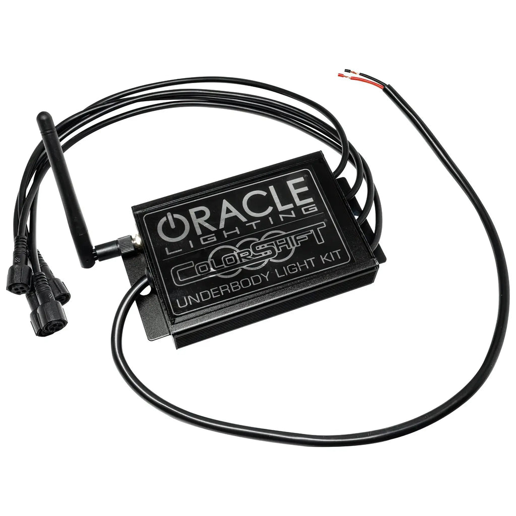 Bluetooth + RF ColorSHIFT Underbody Wheel Well Rock Light Kit - 4 PCS by Oracle Lighting