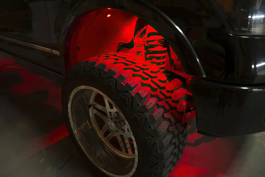 Bluetooth + RF ColorSHIFT Underbody Wheel Well Rock Light Kit - 4 PCS by Oracle Lighting