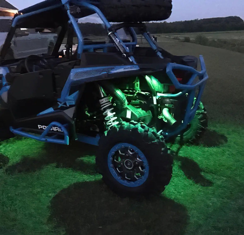 Bluetooth + RF ColorSHIFT Underbody Wheel Well Rock Light Kit - 4 PCS by Oracle Lighting