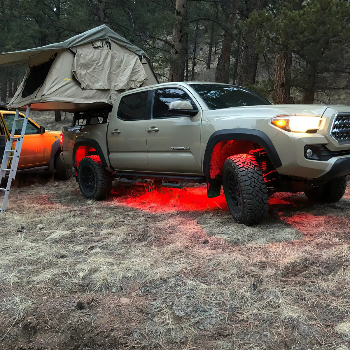 Bluetooth + RF ColorSHIFT Underbody Wheel Well Rock Light Kit - 4 PCS by Oracle Lighting