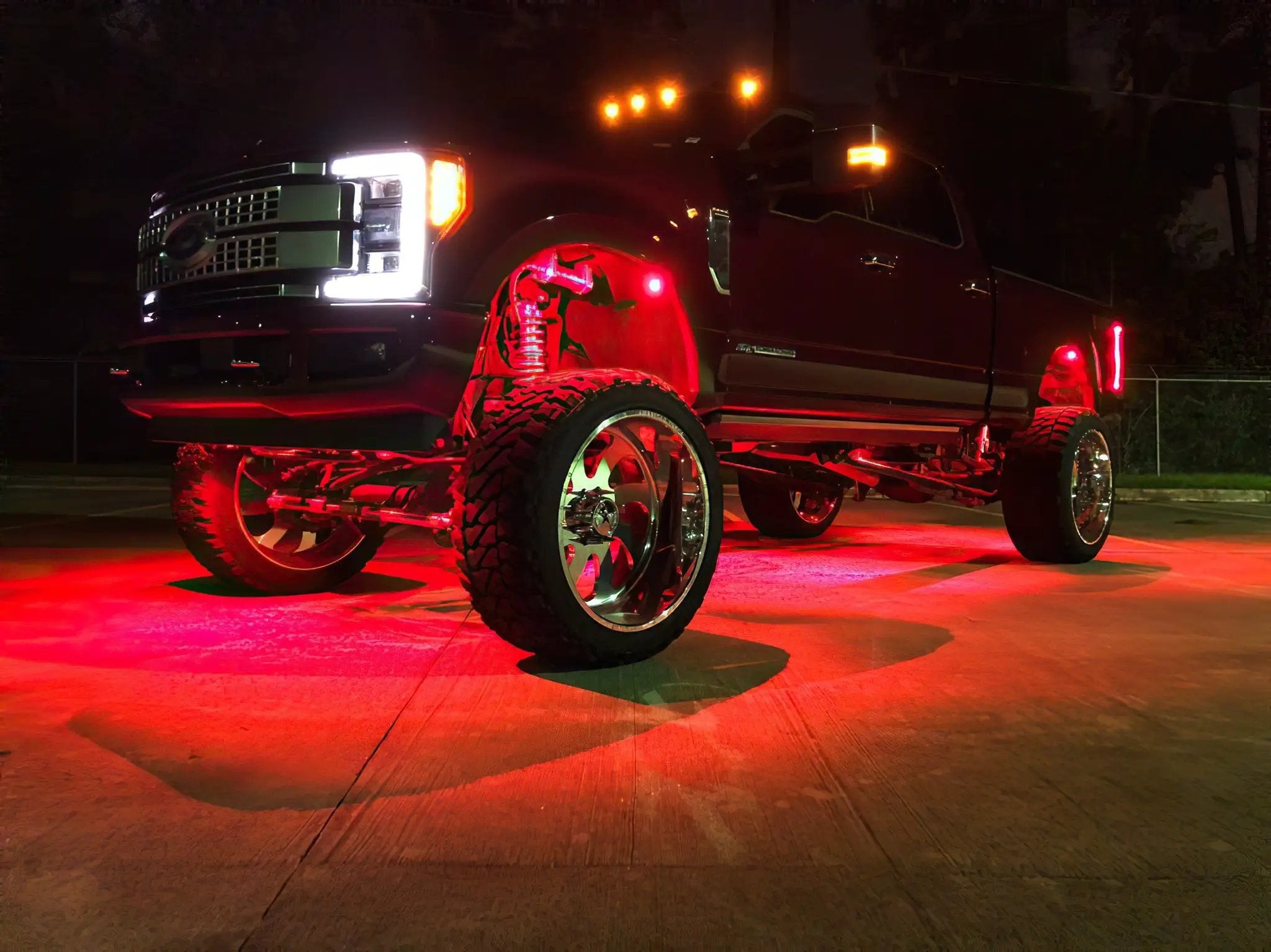 Bluetooth + RF ColorSHIFT Underbody Wheel Well Rock Light Kit - 4 PCS by Oracle Lighting