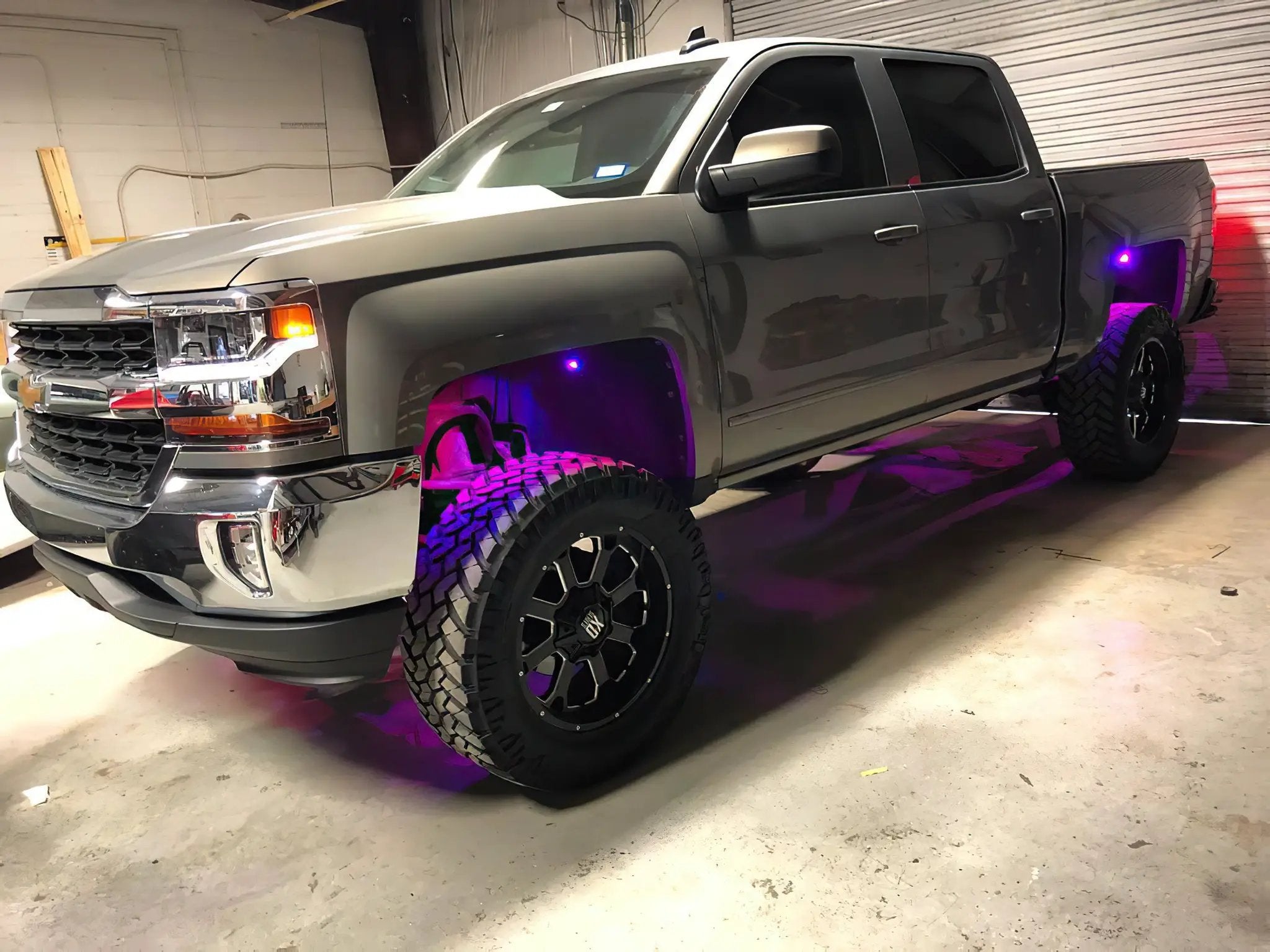 Bluetooth + RF ColorSHIFT Underbody Wheel Well Rock Light Kit - 4 PCS by Oracle Lighting
