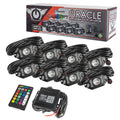 Bluetooth + RF ColorSHIFT Underbody Wheel Well Rock Light Kit - 8 PCS by Oracle Lighting