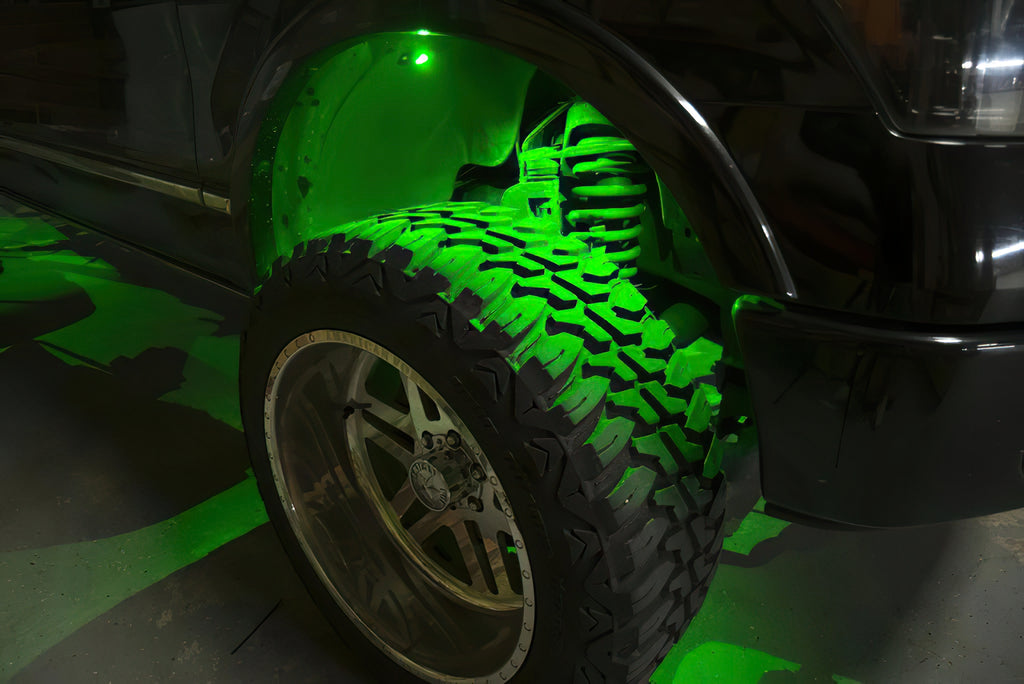 Bluetooth + RF ColorSHIFT Underbody Wheel Well Rock Light Kit - 8 PCS by Oracle Lighting