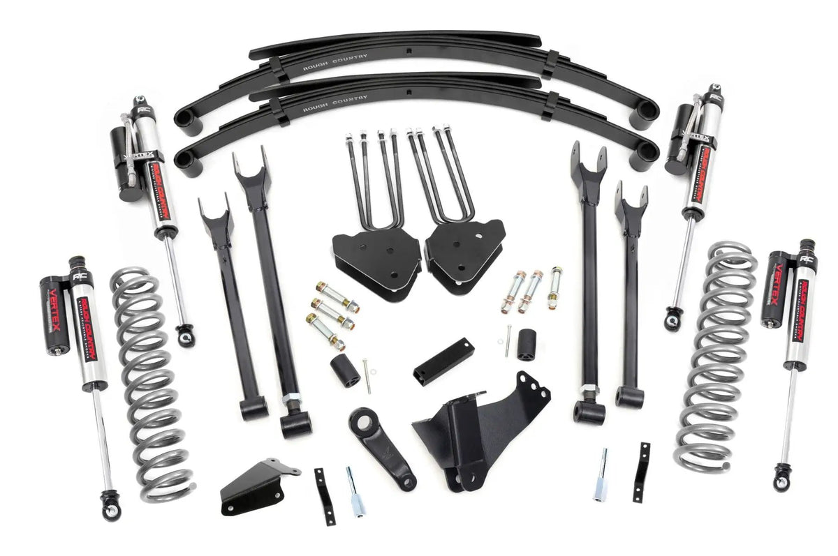 6 Inch Lift Kit | Diesel | 4 Link | RR Spring | Vertex | Ford F-250/F-350 Super Duty (05-07) by Rough Country