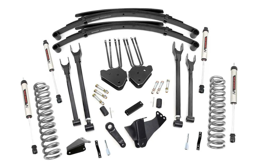 6 Inch Lift Kit | Diesel | 4 Link | RR Spring | V2 | Ford F-250/F-350 Super Duty (05-07) by Rough Country