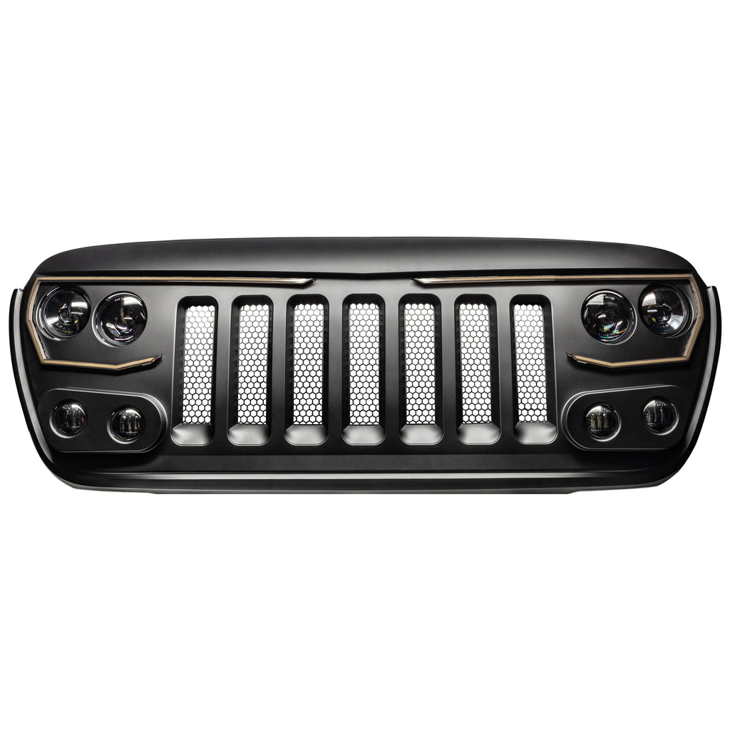 VECTOR(tm) Series Full LED Grill for the Jeep Wrangler JL / Gladiator JT by Oracle Lighting