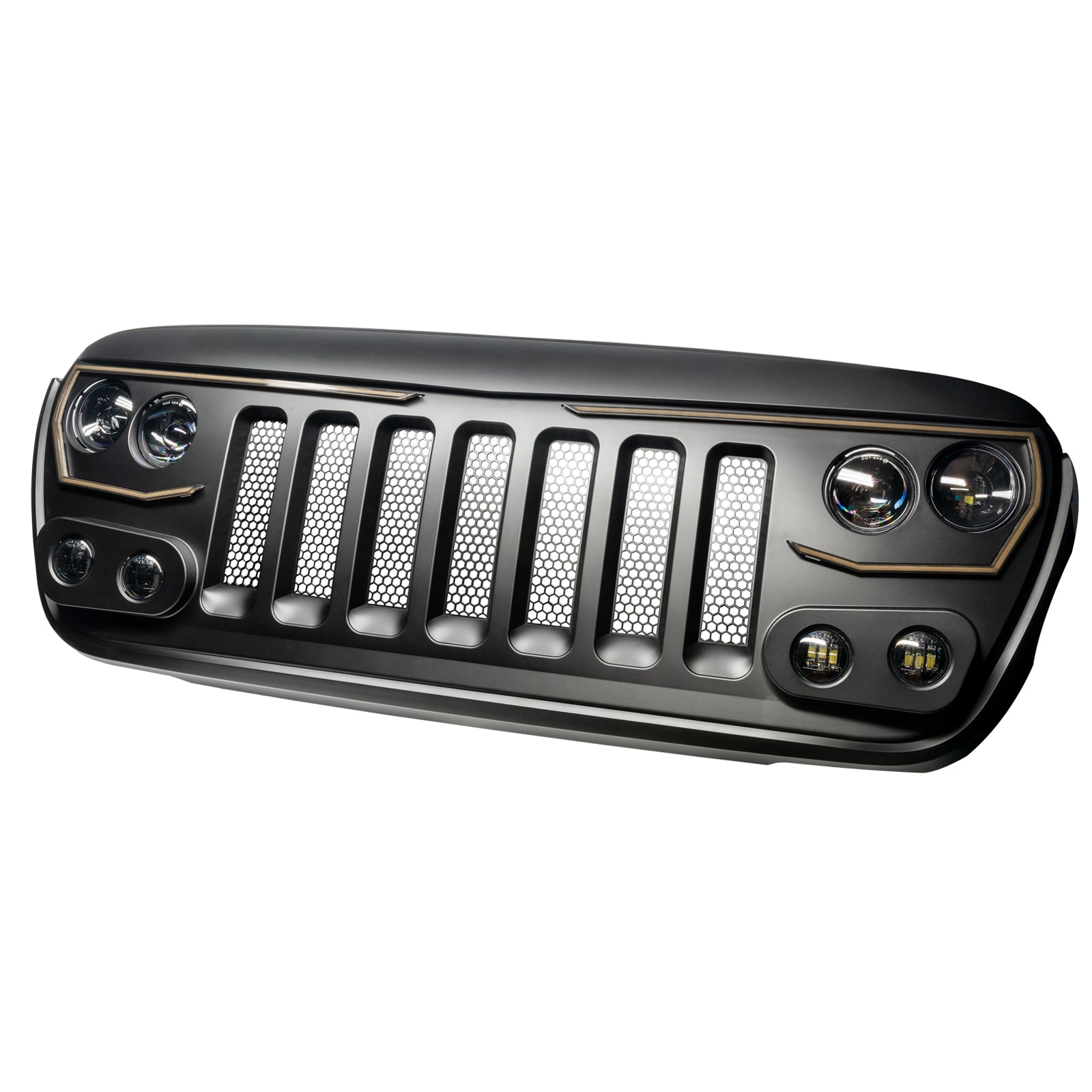 VECTOR(tm) Series Full LED Grill for the Jeep Wrangler JL / Gladiator JT by Oracle Lighting