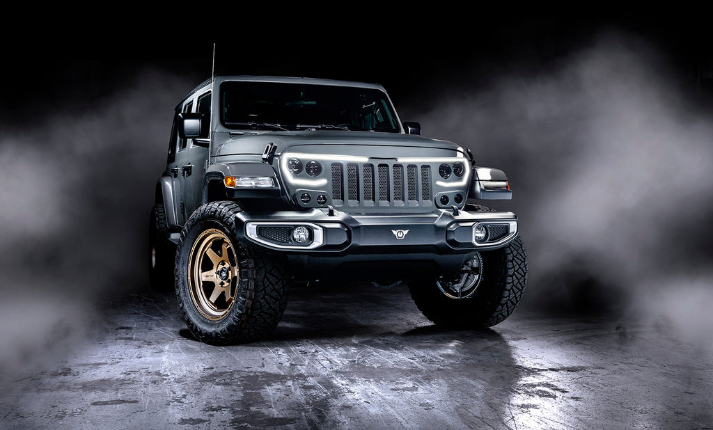 VECTOR(tm) Series Full LED Grill for the Jeep Wrangler JL / Gladiator JT by Oracle Lighting