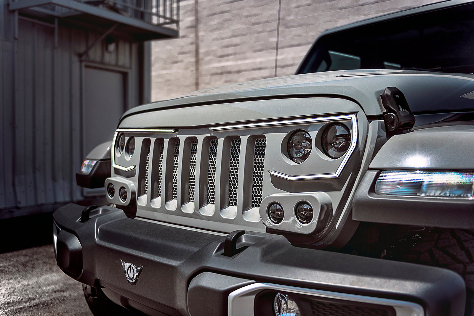 VECTOR(tm) Series Full LED Grill for the Jeep Wrangler JL / Gladiator JT by Oracle Lighting