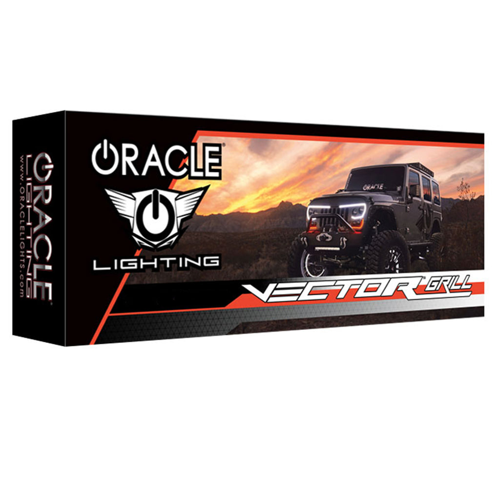 VECTOR(tm) Series Full LED Grill for the Jeep Wrangler JL / Gladiator JT by Oracle Lighting