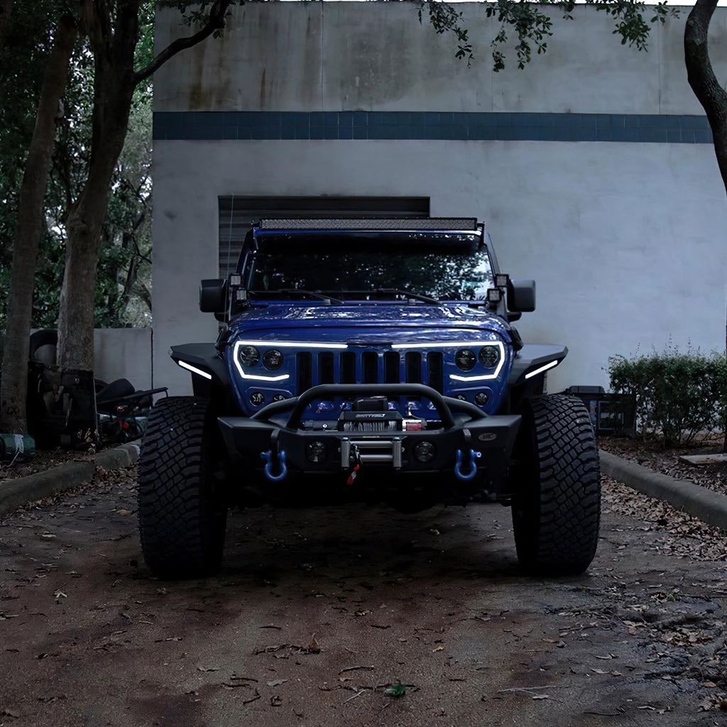 VECTOR(tm) Series Full LED Grill for the Jeep Wrangler JL / Gladiator JT by Oracle Lighting