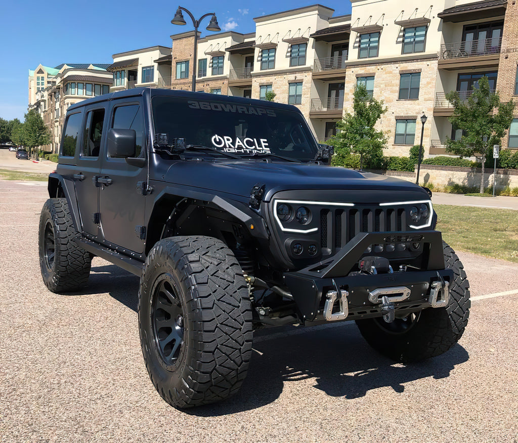 VECTOR(tm) Series Full LED Grill for the Jeep Wrangler JL / Gladiator JT by Oracle Lighting