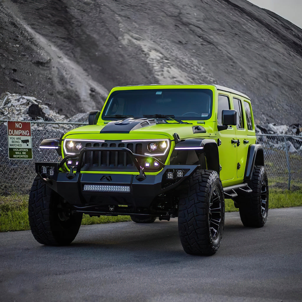 VECTOR(tm) Series Full LED Grill for the Jeep Wrangler JL / Gladiator JT by Oracle Lighting