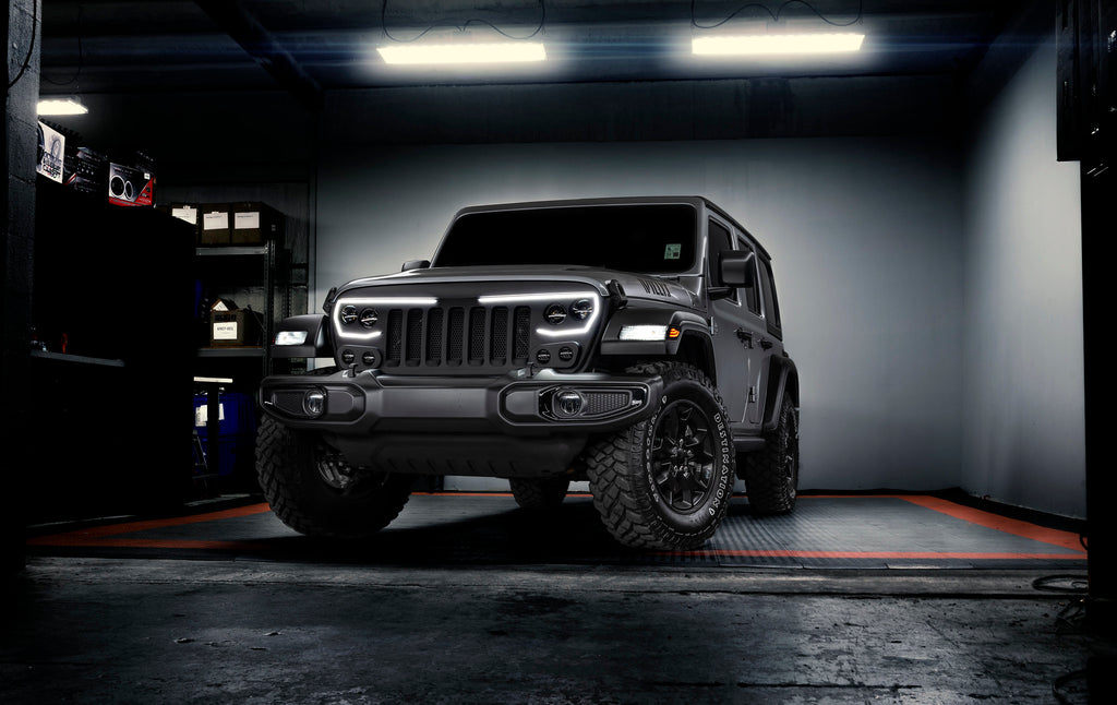 VECTOR(tm) Series Full LED Grill for the Jeep Wrangler JL / Gladiator JT by Oracle Lighting