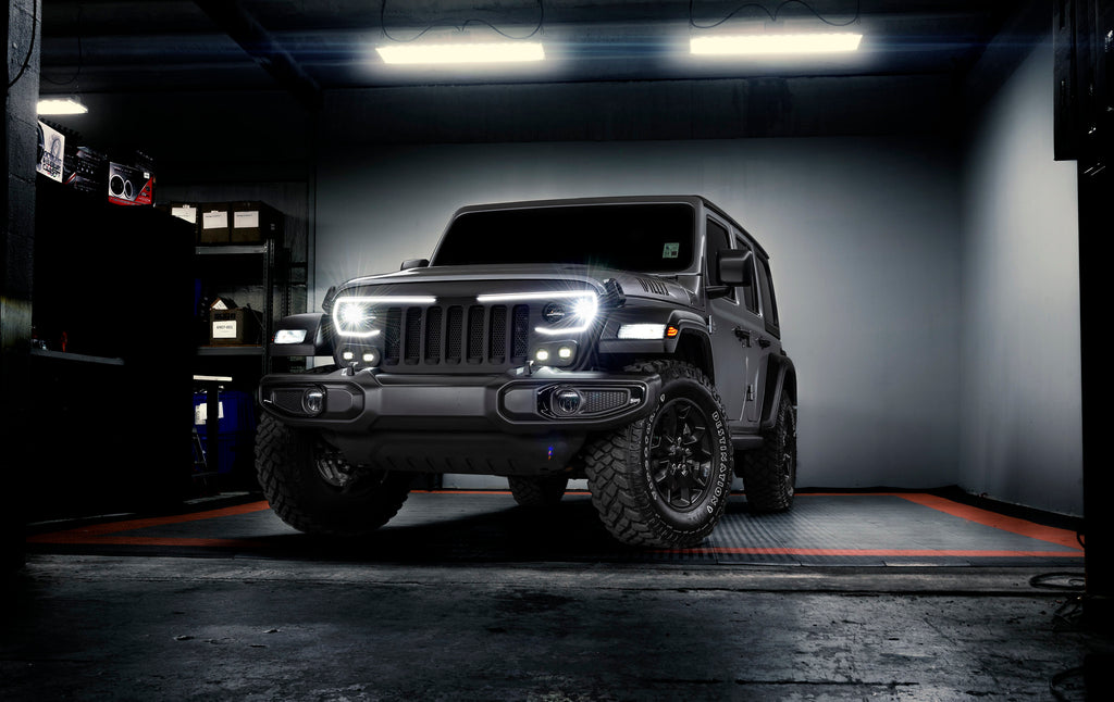 VECTOR(tm) Series Full LED Grill for the Jeep Wrangler JL / Gladiator JT by Oracle Lighting