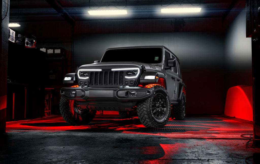 VECTOR(tm) Series Full LED Grill for the Jeep Wrangler JL / Gladiator JT by Oracle Lighting