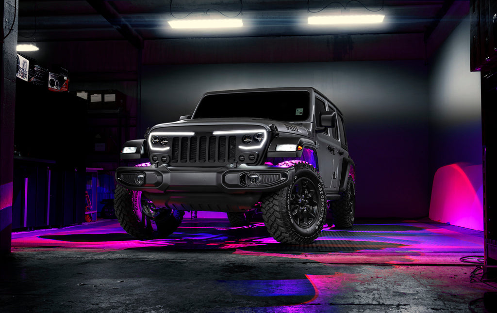 VECTOR(tm) Series Full LED Grill for the Jeep Wrangler JL / Gladiator JT by Oracle Lighting