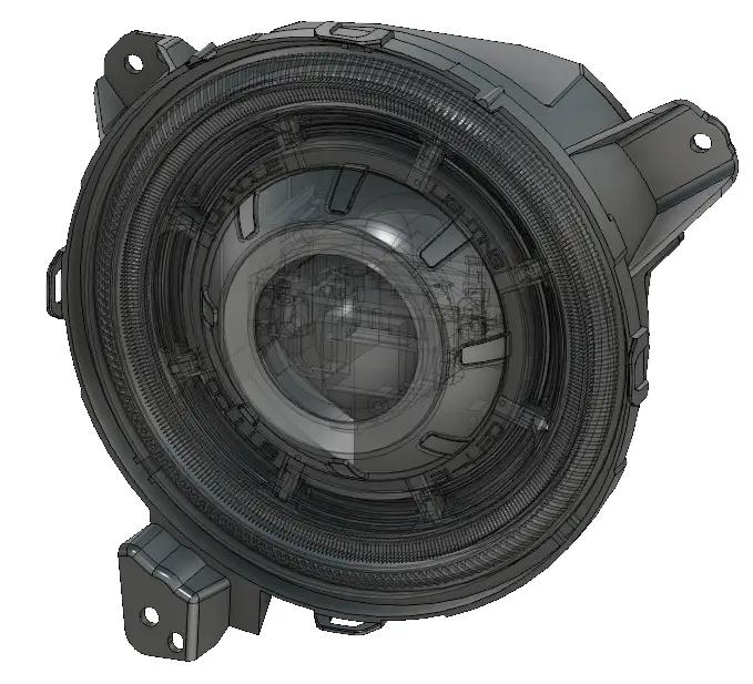 Oculus(TM) Switchback Bi-LED Projector Headlights -Jeep Wrangler JL/Gladiator JT by Oracle Lighting