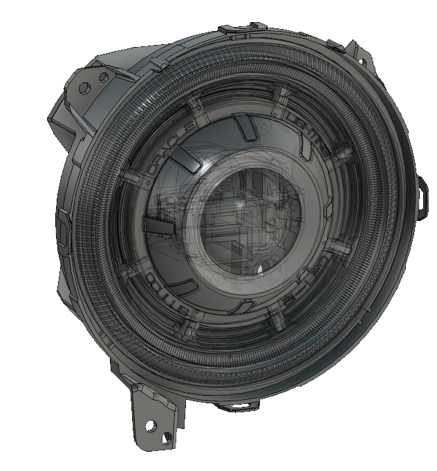 Oculus(TM) Switchback Bi-LED Projector Headlights -Jeep Wrangler JL/Gladiator JT by Oracle Lighting