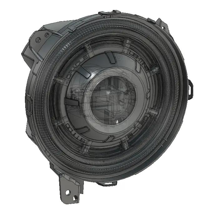 Oculus(TM) Switchback Bi-LED Projector Headlights -Jeep Wrangler JL/Gladiator JT by Oracle Lighting