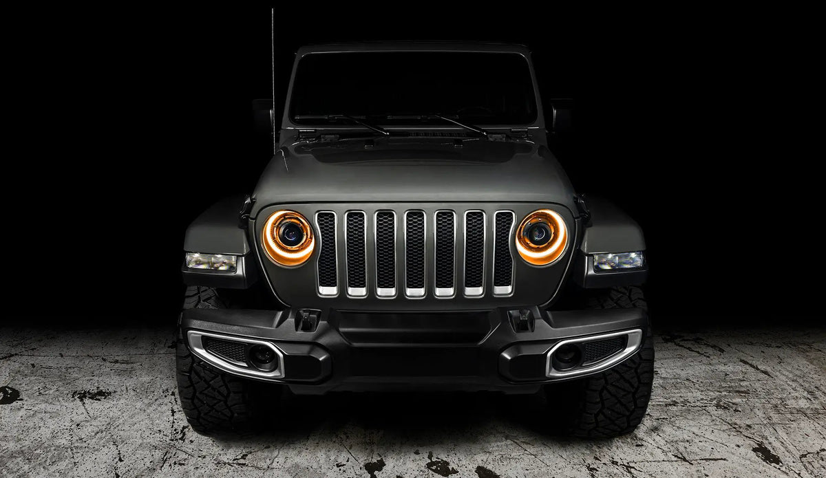 Oculus(TM) Switchback Bi-LED Projector Headlights -Jeep Wrangler JL/Gladiator JT by Oracle Lighting