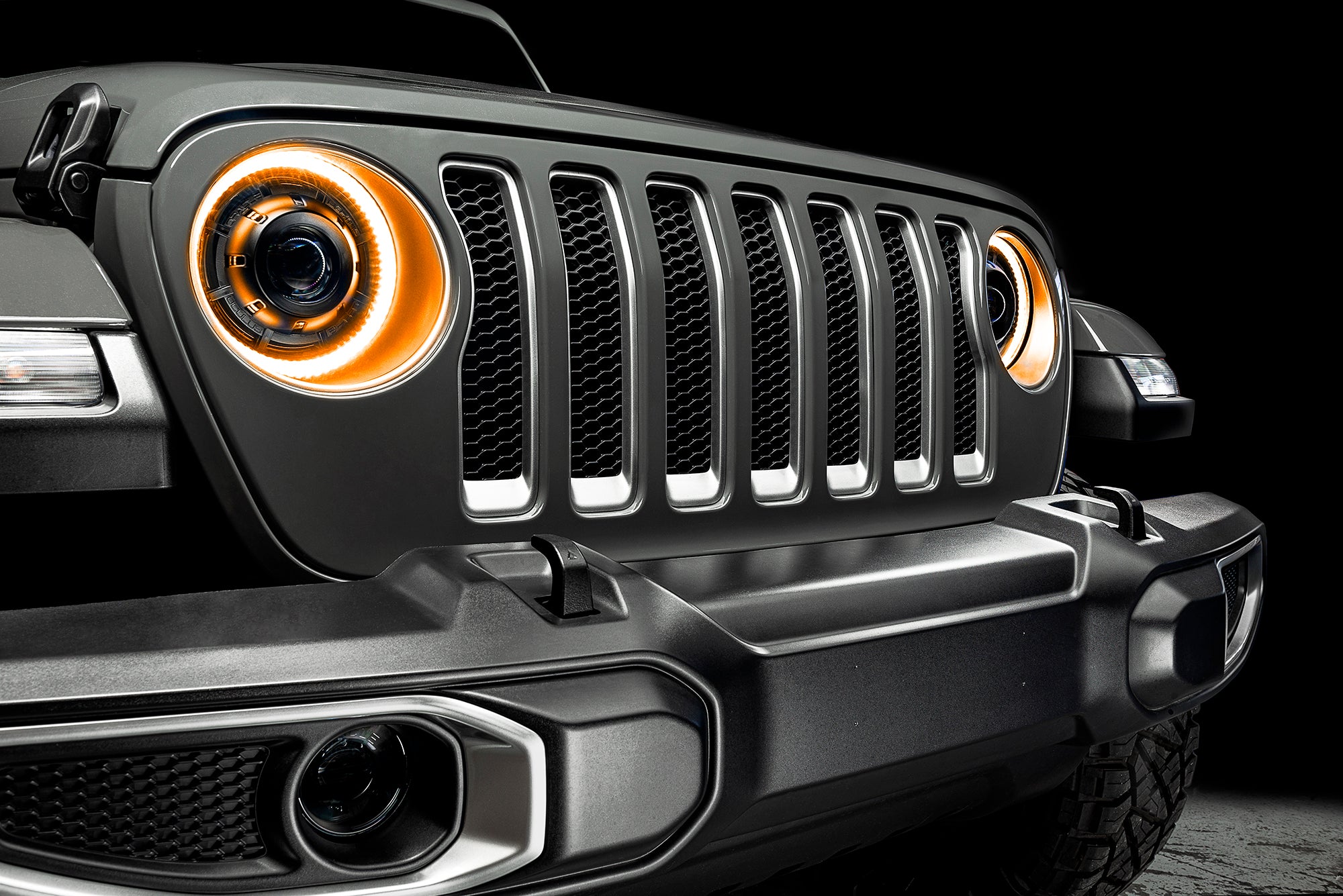 Oculus(TM) Switchback Bi-LED Projector Headlights -Jeep Wrangler JL/Gladiator JT by Oracle Lighting
