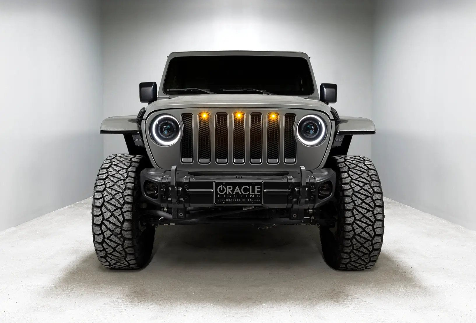 Oculus(TM) Switchback Bi-LED Projector Headlights -Jeep Wrangler JL/Gladiator JT by Oracle Lighting