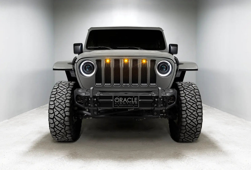 Oculus(TM) Switchback Bi-LED Projector Headlights -Jeep Wrangler JL/Gladiator JT by Oracle Lighting