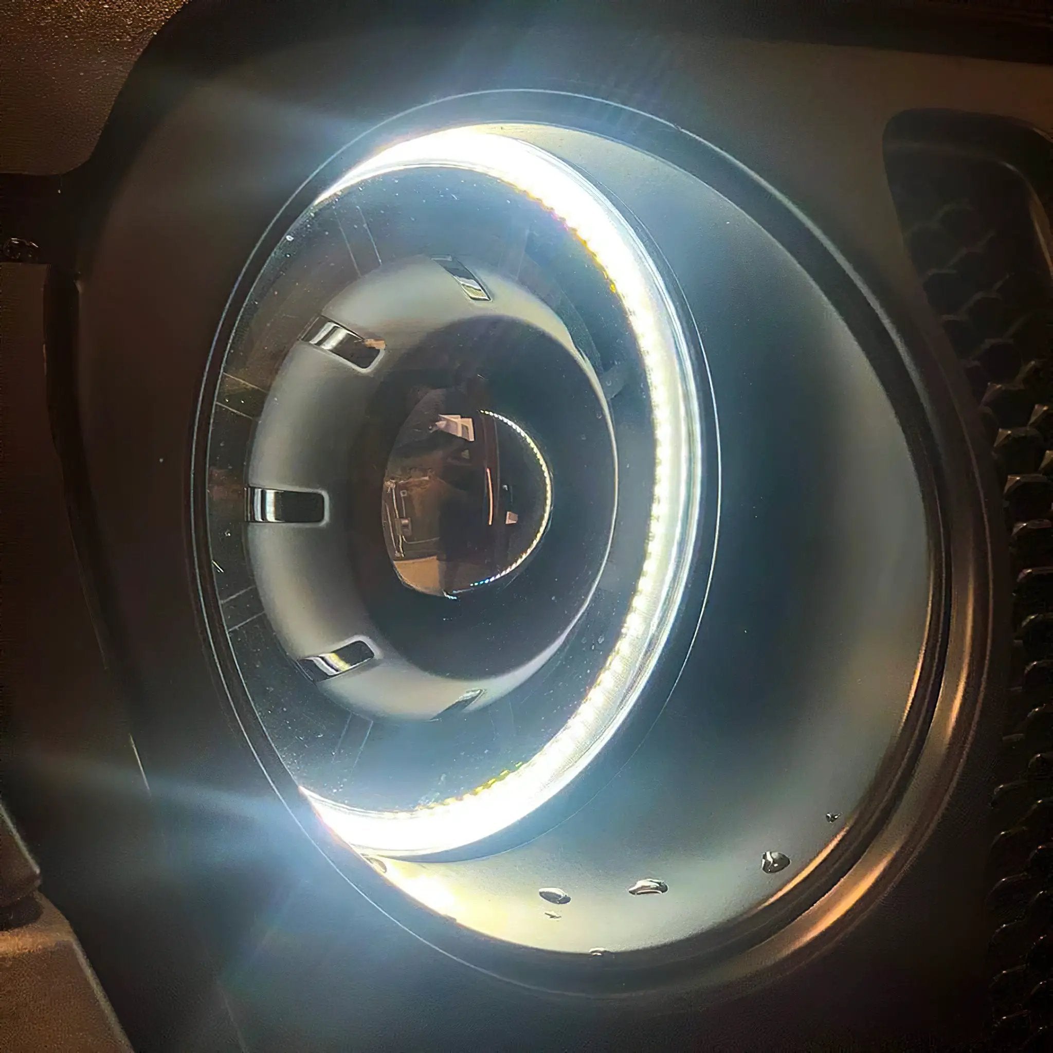Oculus(TM) Switchback Bi-LED Projector Headlights -Jeep Wrangler JL/Gladiator JT by Oracle Lighting