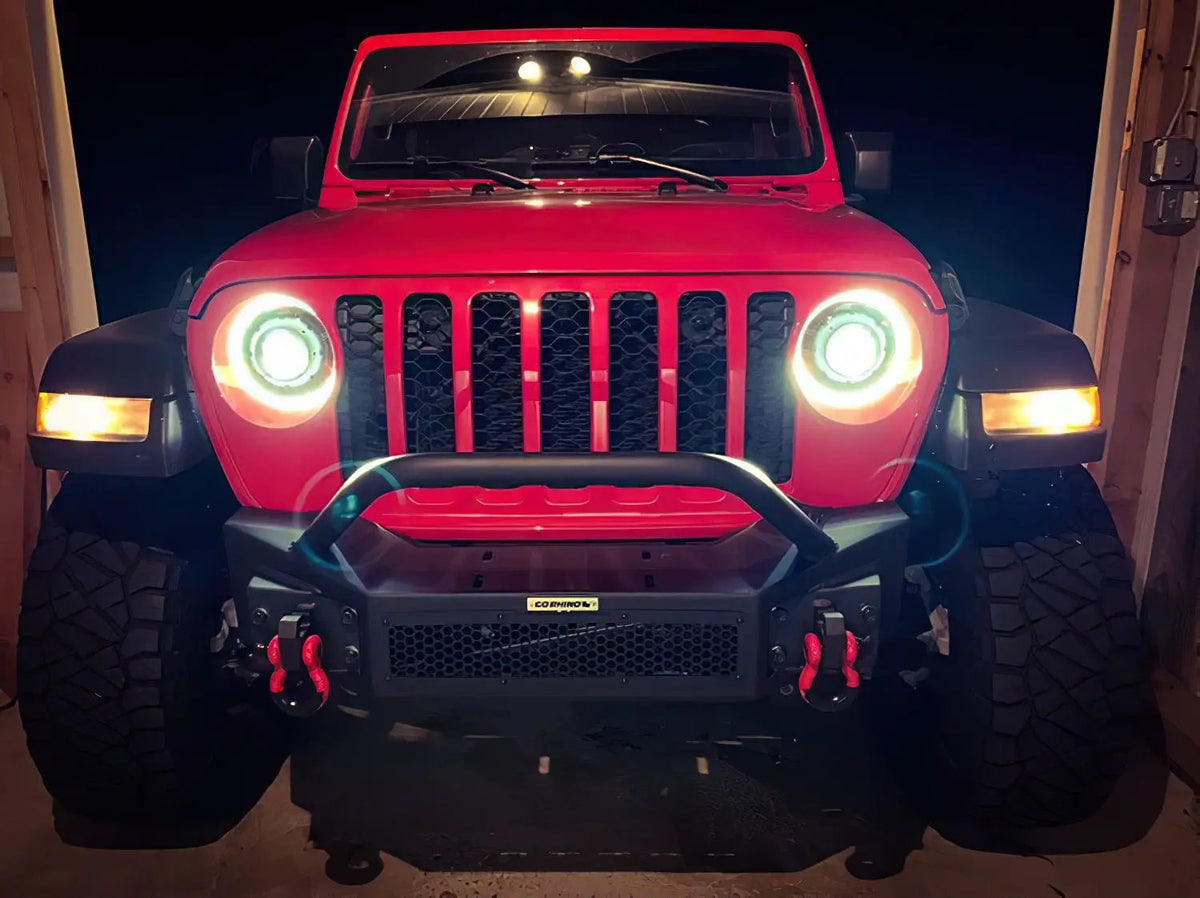 Oculus(TM) Switchback Bi-LED Projector Headlights -Jeep Wrangler JL/Gladiator JT by Oracle Lighting
