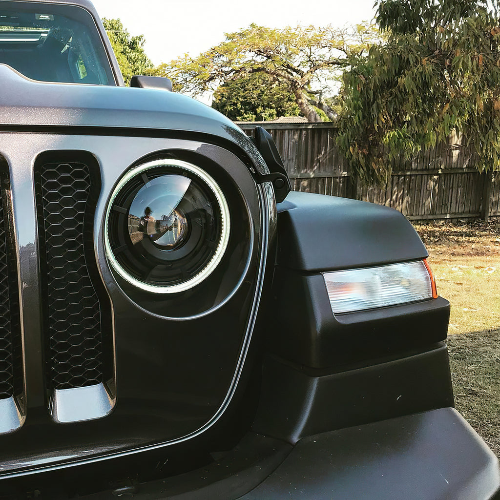 Oculus(TM) Switchback Bi-LED Projector Headlights -Jeep Wrangler JL/Gladiator JT by Oracle Lighting