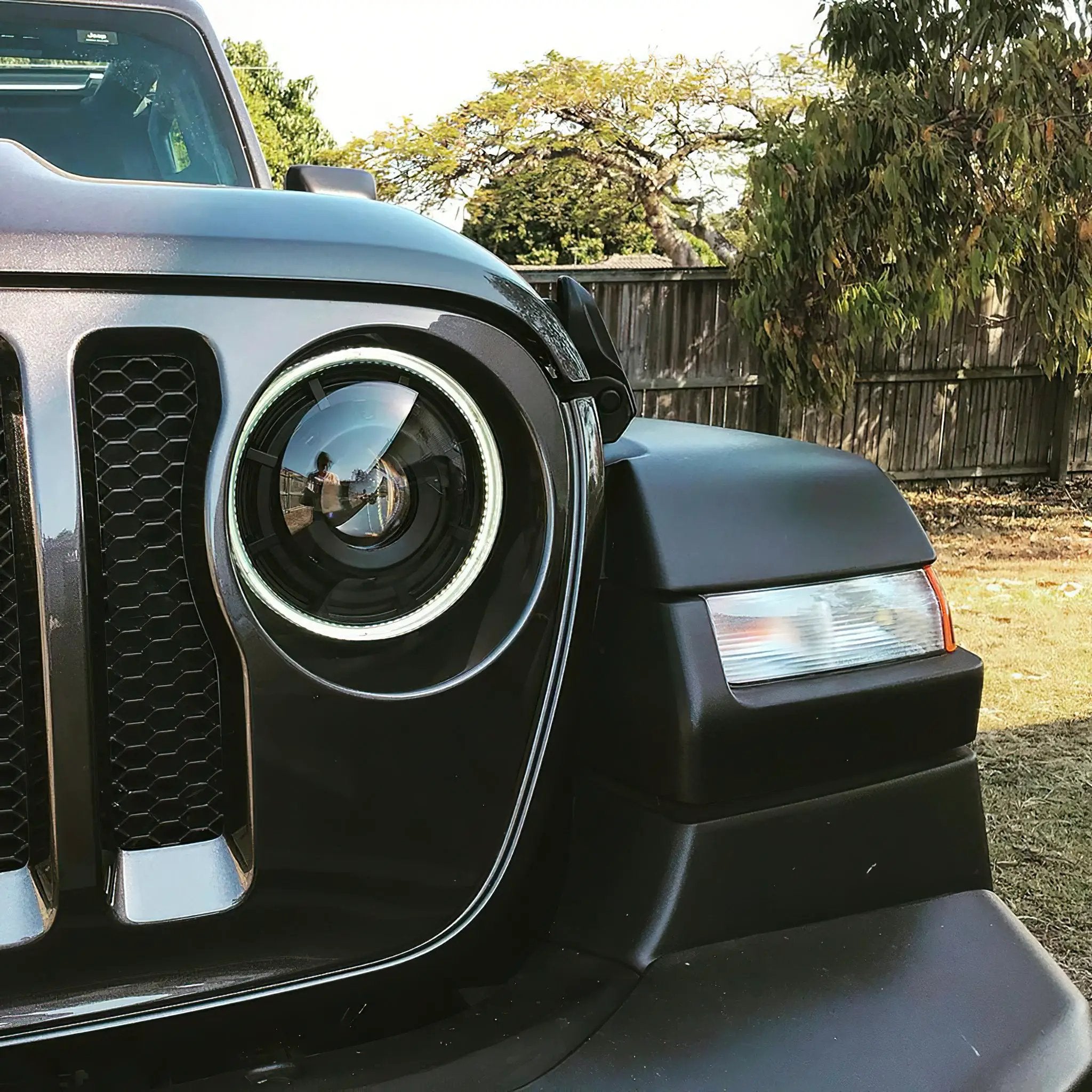 Oculus(TM) Switchback Bi-LED Projector Headlights -Jeep Wrangler JL/Gladiator JT by Oracle Lighting