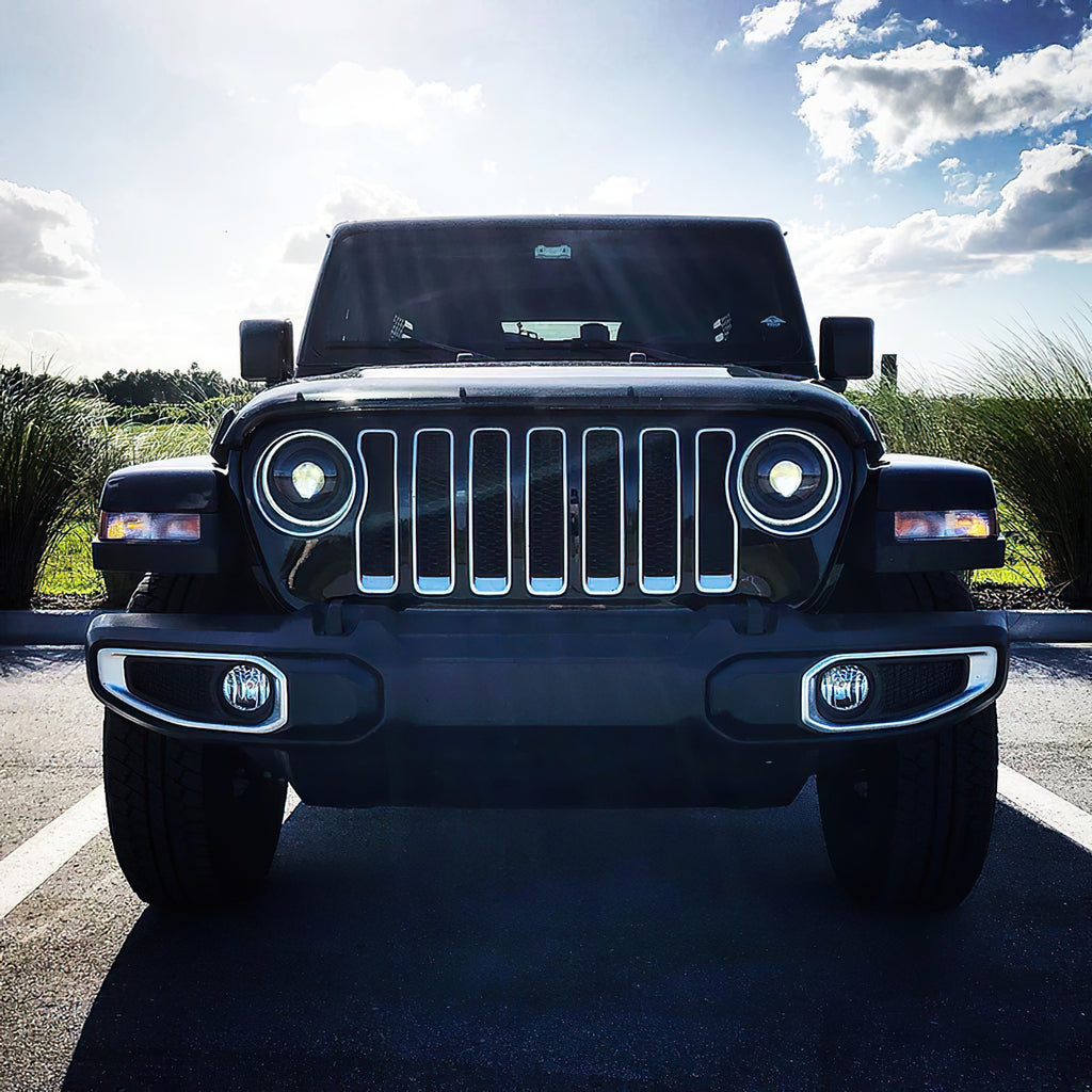 Oculus(TM) Switchback Bi-LED Projector Headlights -Jeep Wrangler JL/Gladiator JT by Oracle Lighting