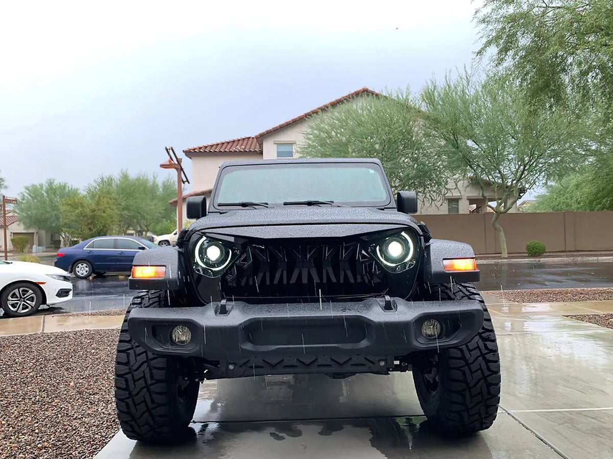 Oculus(TM) Switchback Bi-LED Projector Headlights -Jeep Wrangler JL/Gladiator JT by Oracle Lighting