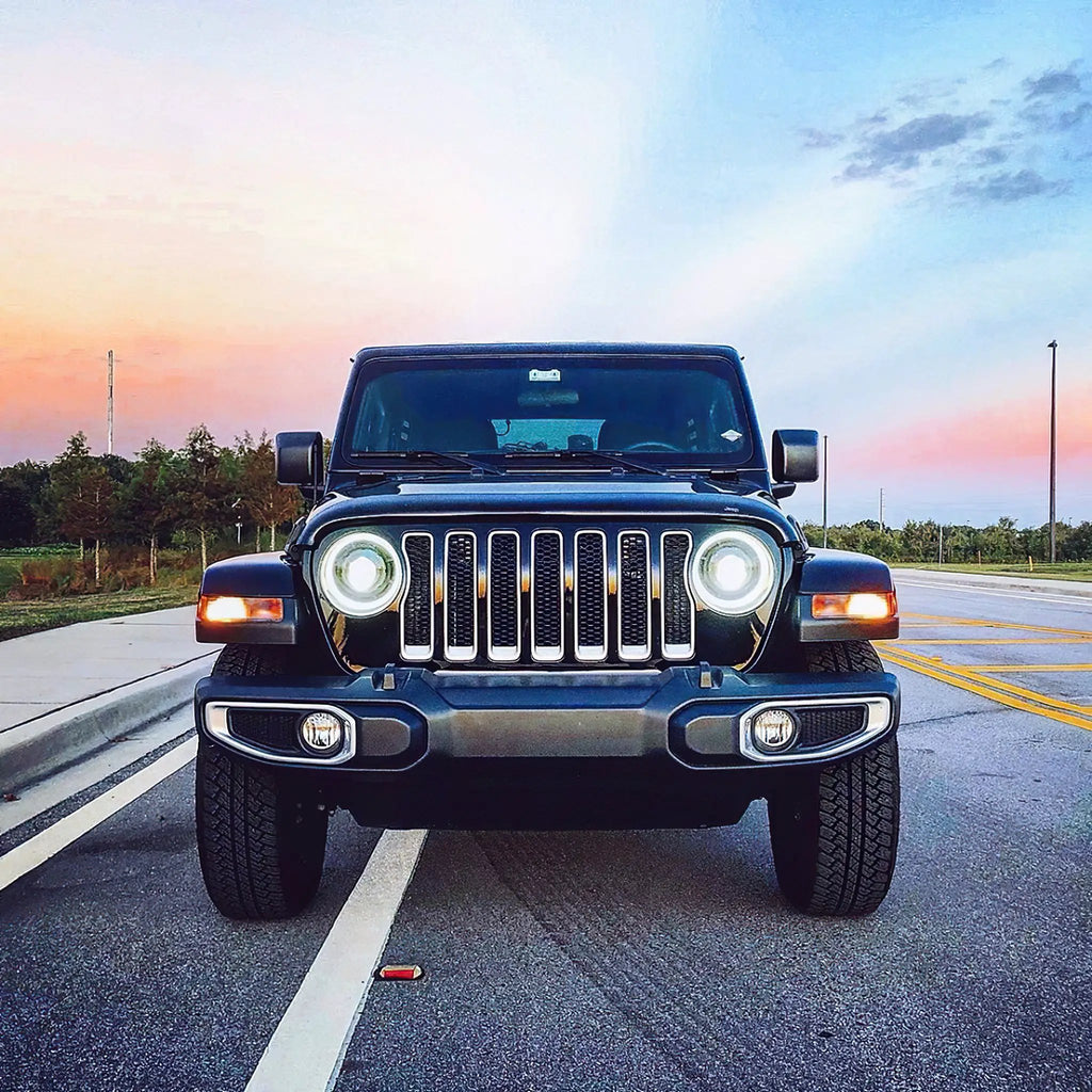 Oculus(TM) Switchback Bi-LED Projector Headlights -Jeep Wrangler JL/Gladiator JT by Oracle Lighting