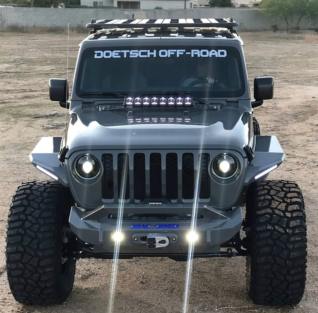 Oculus(TM) Switchback Bi-LED Projector Headlights -Jeep Wrangler JL/Gladiator JT by Oracle Lighting