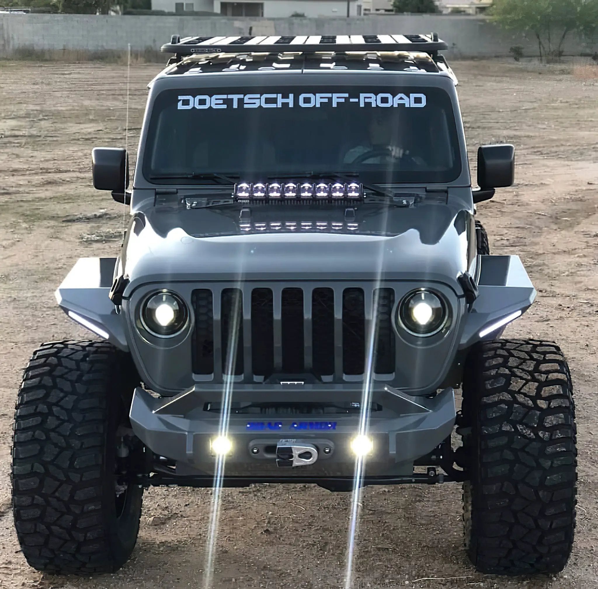 Oculus(TM) Switchback Bi-LED Projector Headlights -Jeep Wrangler JL/Gladiator JT by Oracle Lighting