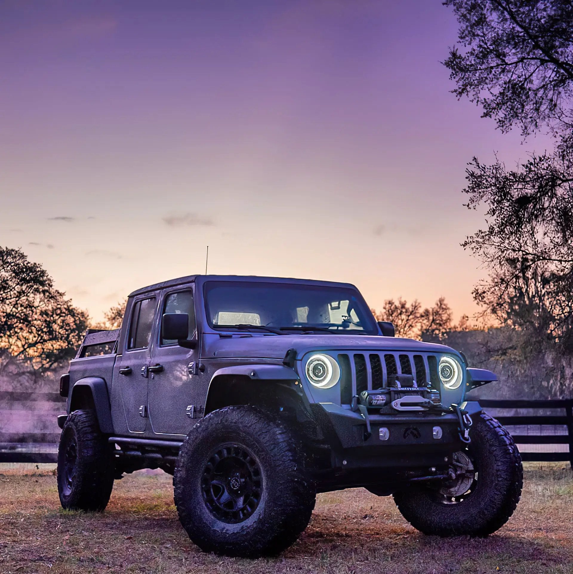 Oculus(TM) Switchback Bi-LED Projector Headlights -Jeep Wrangler JL/Gladiator JT by Oracle Lighting