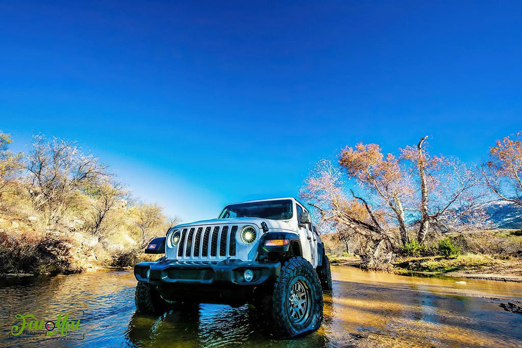 Oculus(TM) Switchback Bi-LED Projector Headlights -Jeep Wrangler JL/Gladiator JT by Oracle Lighting