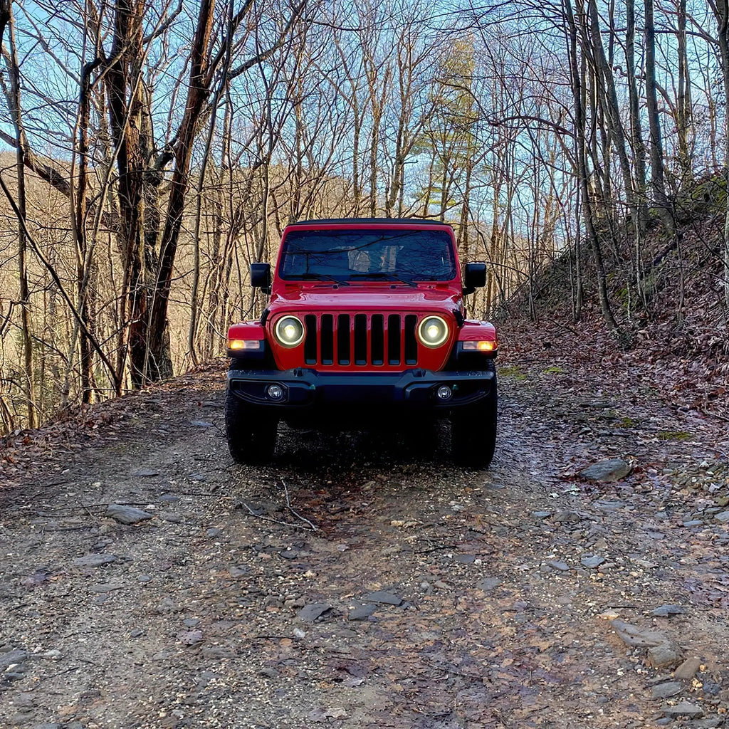 Oculus(TM) Switchback Bi-LED Projector Headlights -Jeep Wrangler JL/Gladiator JT by Oracle Lighting