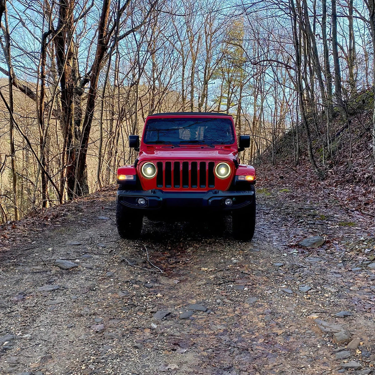 Oculus(TM) Switchback Bi-LED Projector Headlights -Jeep Wrangler JL/Gladiator JT by Oracle Lighting