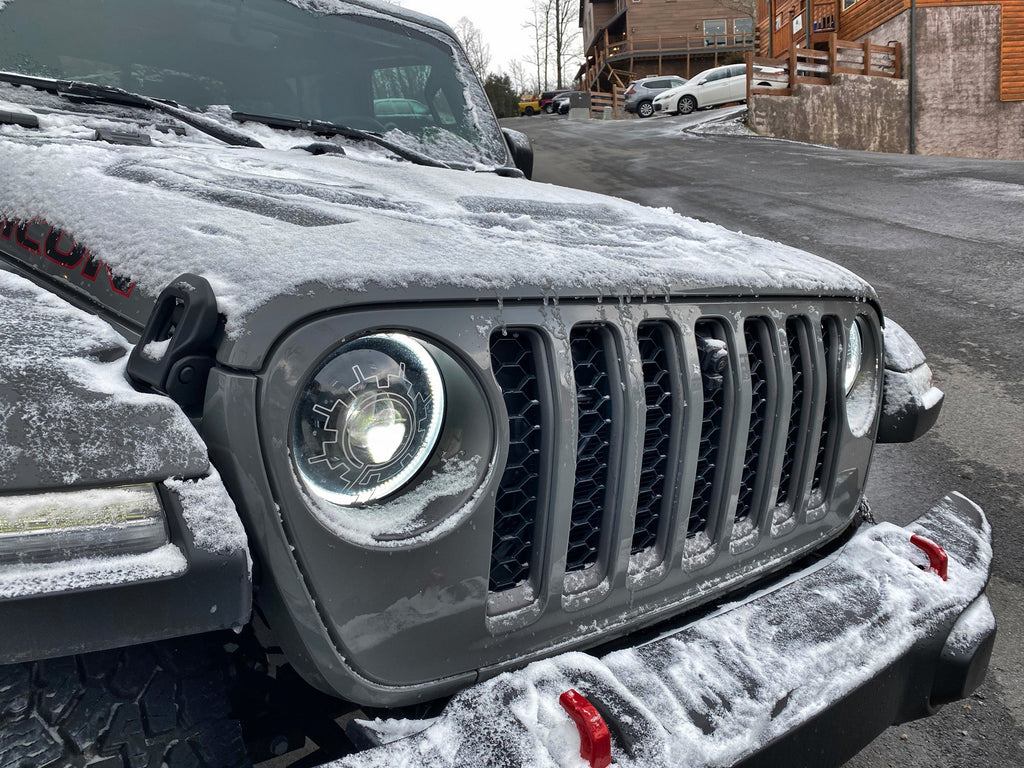 Oculus(TM) Heated Lens Bi-LED Projector Headlights-Jeep Wrangler JL/Gladiator JT by Oracle Lighting