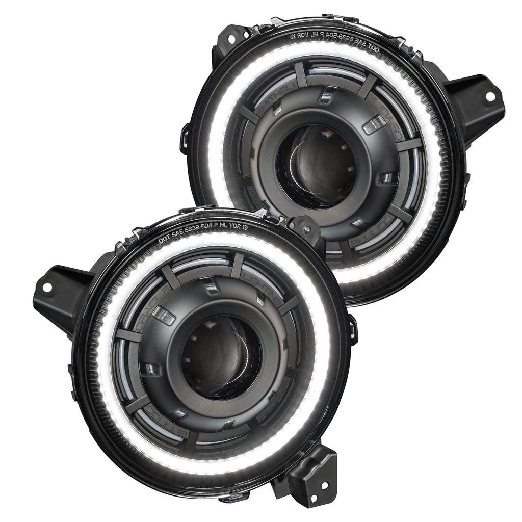 Oculus(tm) ColorSHIFT(r) Bi-LED Projector Headlights for Wrangler JL/Gladiator by Oracle Lighting