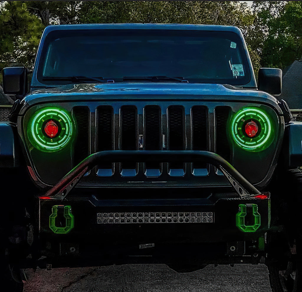 Oculus(tm) ColorSHIFT(r) Bi-LED Projector Headlights for Wrangler JL/Gladiator by Oracle Lighting