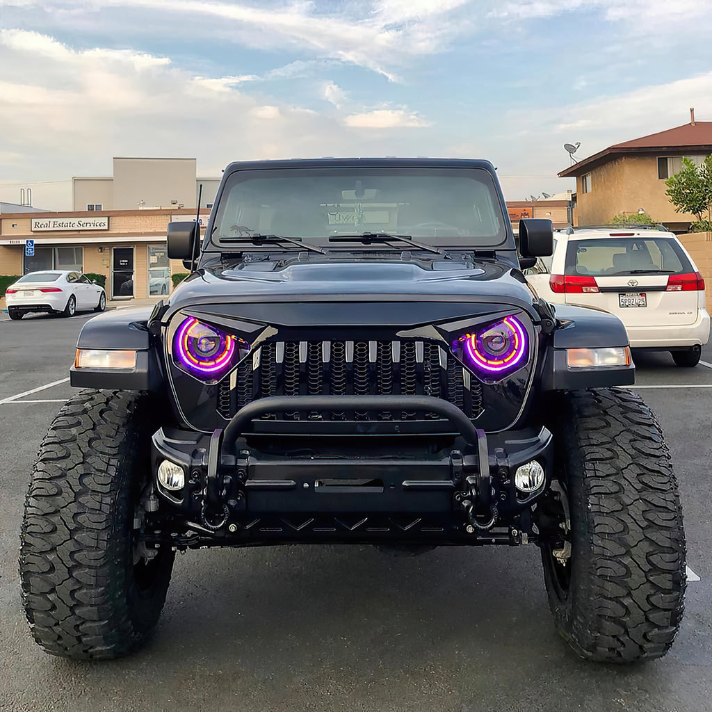 Oculus(tm) ColorSHIFT(r) Bi-LED Projector Headlights for Wrangler JL/Gladiator by Oracle Lighting