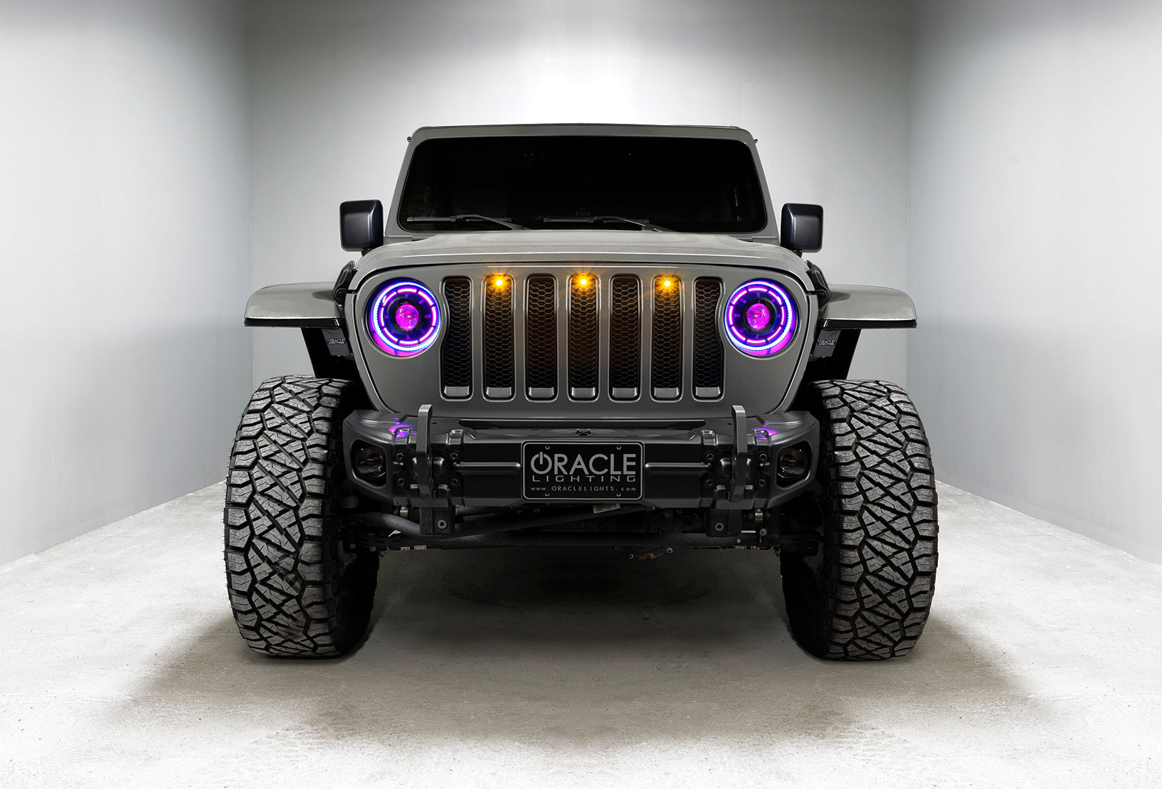 Oculus(tm) ColorSHIFT(r) Bi-LED Projector Headlights for Wrangler JL/Gladiator by Oracle Lighting
